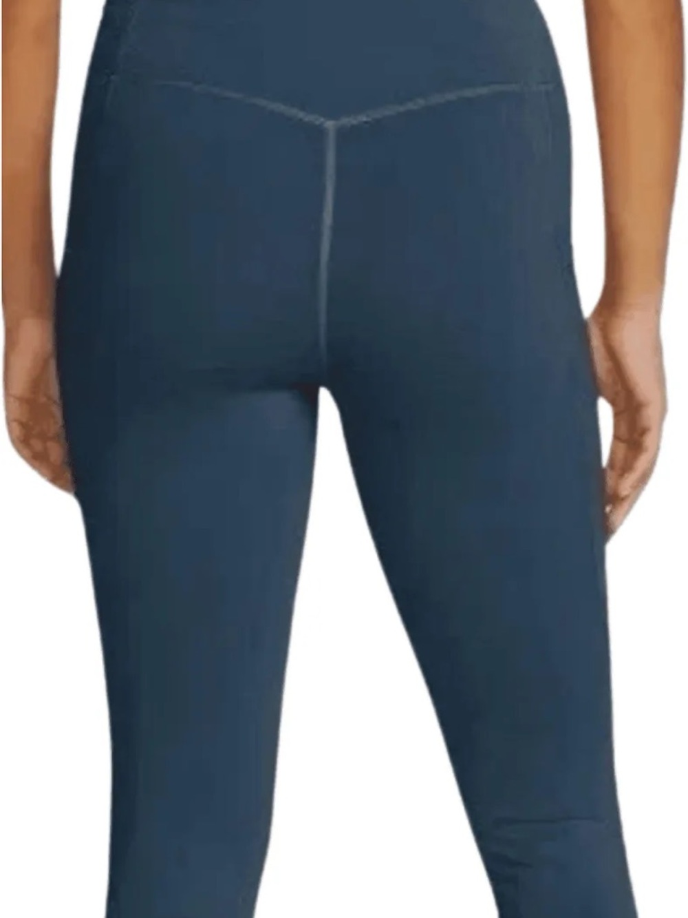Eddie Bauer women’s Trail Tights Leggings High-rise Performance Activewear Blue - Picture 2 of 6